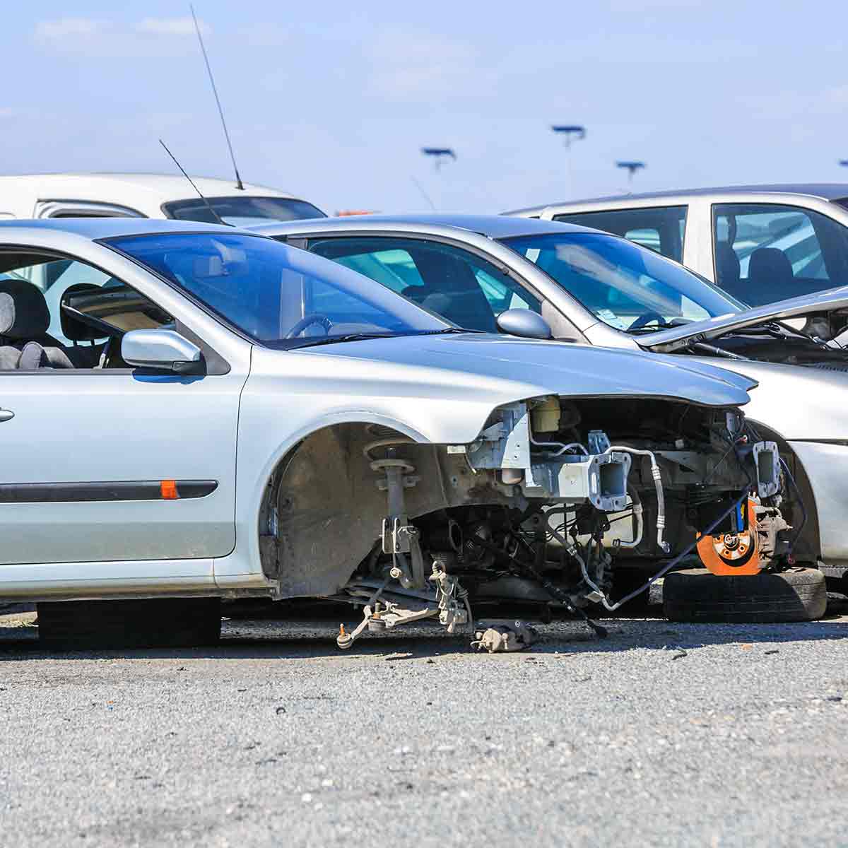 Broken Down Car