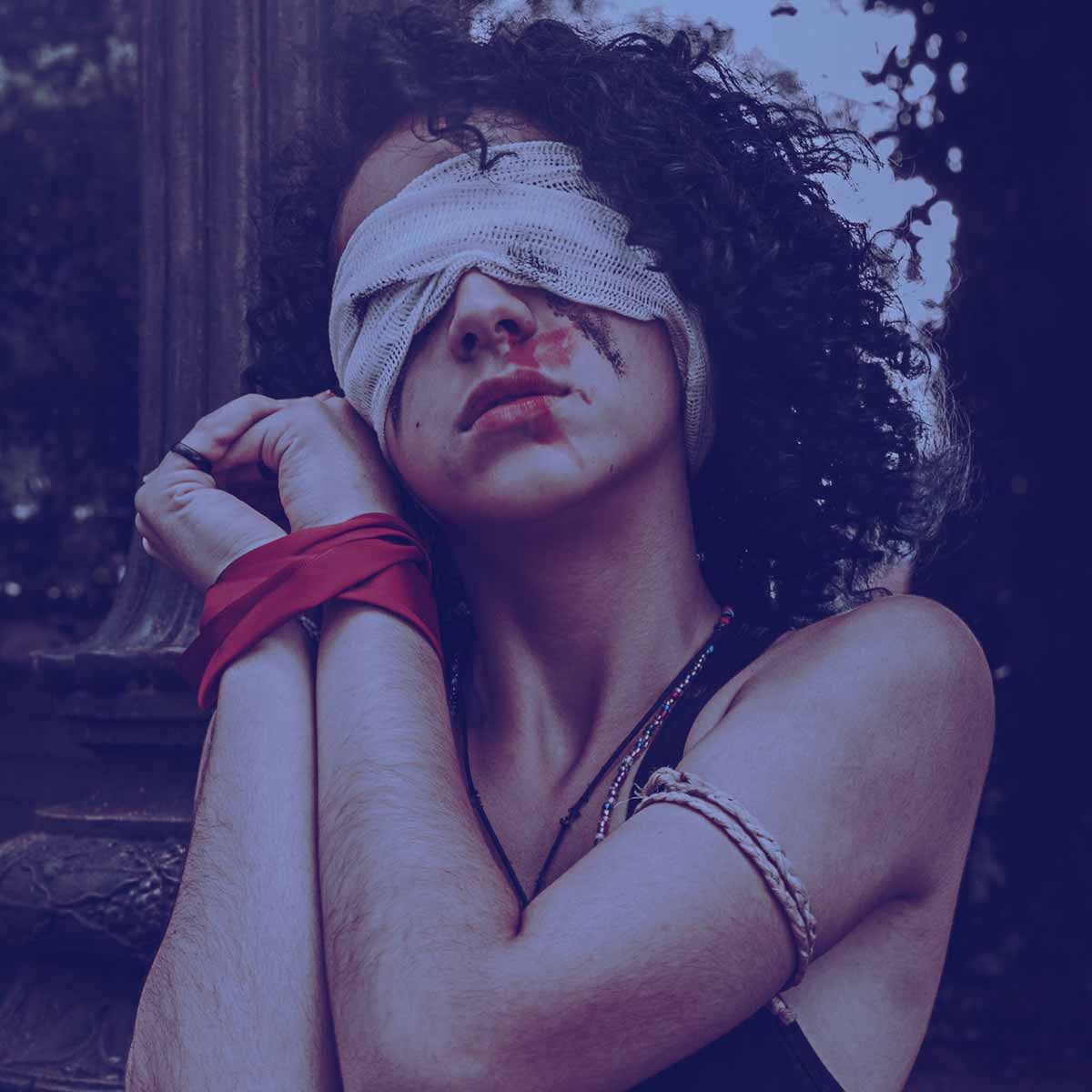 Kidnapped woman