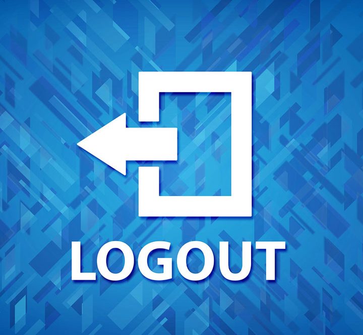 sign out